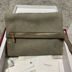 Hammitt VIP LARGE Taupe Suede bag. With box and dust bag.